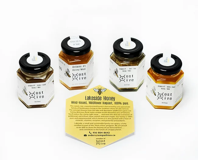 Gift Box Honey Sampler (4 jars / 140 g each)